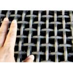 High Tensile 65mn 45# Manganese Steel Iron Wire Woven Quarry Rock Square Hole Crimped Wire Mining Screen Mesh for sale