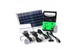China 10W 6V Poly Panel Remote Control Solar Light Adventure Solar Lighting System supplier