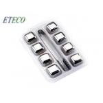 Reusable Stainless Steel Cooler Stones Non Corrode Drawstring Pouch Availiable