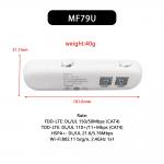 4G LTE WiFi Router ZTE MF79U CE Certificated CAT4 150mbps USB Modem WiFi