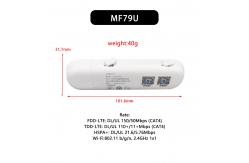 China 4G LTE WiFi Router ZTE MF79U CE Certificated CAT4 150mbps USB Modem WiFi supplier