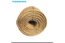 China GB/T 15029-2009 4-Strand White Sisal Rope supplier