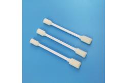 China PP Stick Double Head Foam Tip Swabs For Printer Cleaning supplier