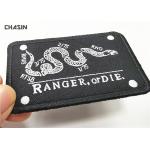 High Quality Custom Twill Embridery Dragon Patches Hook And Loop Backing for sale