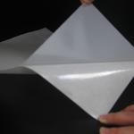 0.08mm ThicknessPES  / PVC Hot Melt Adhesive Film Heat Resistant Self Adhesive