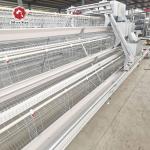 Hot Galvanized Wire Mesh Battery Cage System For Layers A Frame