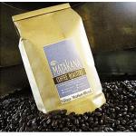 Gold Gusset Side Kraft Customized Paper Bags , Tin Tie Coffee Bean Packaging for sale
