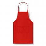 Custom Logo 100% Cotton Adjustable Neck Apron For Kitchen for sale