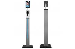 China Auto Sanitizer Kiosk 5W Facial Recognition Thermometer supplier