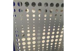 China Decoration Mesh 1000x2000mm Perforated Aluminum Panels 0.3mm Thickness supplier