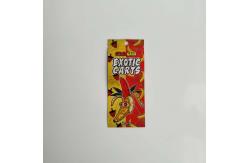 China Three Side Sealed Plastic Pouches Packaging Resealable Zip Vape Oil Pen Cartridge Bag supplier
