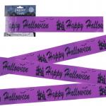 ISO9001 Halloween Fright Tape 0.04mm Party LDPE Caution Banner