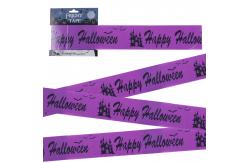 China ISO9001 Halloween Fright Tape 0.04mm Party LDPE Caution Banner supplier