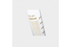 China Borosilicate Glass Measuring Cylinder 500ml  High Temp Resistance supplier