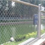 Height 2.5m Q195 Metal Galvanized Chain Link Fence Selvage Knuckled Edge for sale