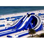 Customized Giant Inflatable Slide / Commercial Adult Inflatable Trippo Water Slide