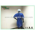 Biodegradable Disposable PP Nonwoven Isolation Gown Without Sleeves for sale
