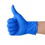6Mil Blue Nitrile Disposable Gloves Medium for sale