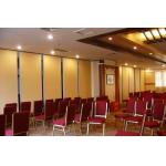 Removable Wall Restaurant Movable Room Partition MDF Board + Aluminium Material for sale