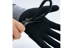 China Heavy Duty Nitrile Sandy Impact Resistance Hand Gloves For Industrial Use supplier