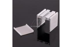 China 6063 Standad LED Aluminium Profile OEM Anodized Finish With Caps Profile supplier
