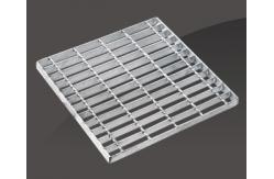 China Metal Serrated Drainage Covers Industrial Steel Grating To Construction Material supplier