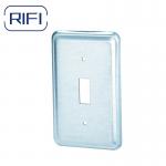 Steel Rectangular Electrical Conduit Boxes Fittings 2X4 Handy Box Cover for sale