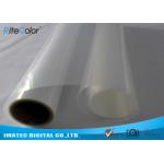 High Dmax Rigid Inkjet Screen Printing Film , Matte Transparency PET Clear Film