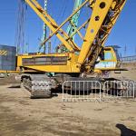 Yellow 180T Used Crane Equipment With Flexible Amplitude Jib Angle for sale