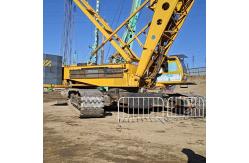 China Yellow 180T Used Crane Equipment With Flexible Amplitude Jib Angle supplier