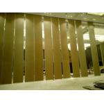 4m Height Operable Acoustic Sliding Partition Walls MDF Board + Aluminium Material for sale