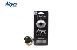 China Helmet Style Long Lasting Car Air Freshener AC Vent Gold Bless ABS Material supplier
