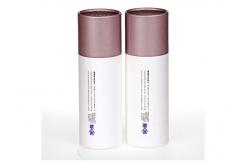 China White Print Cardboard Paper Tube Packaging Rolled Edge Round Boxes supplier