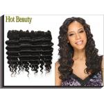 Tangle Free Virgin Human Hair Extensions , Ocean Wave Remy Hair for sale