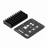 High Precision Medical Machinery Parts CNC Machining Aluminum Anodized Silkscreen for sale