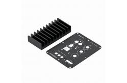 China 14mm 20mm 6063 Led Heat Sink Extrusion Aluminum Profile With Anodized Colour supplier
