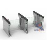 High Security Brushless DC20V Motor Swing Speed Gate Turnstile For High Class Building for sale