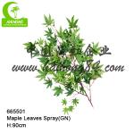 No Nursing 90cm Artificial Tree Branches , Faux Maple Leaf Branch Easy To Care for sale