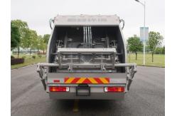 China Compression Rubbish Rear Loader Manual Compressed Garbage Truck supplier