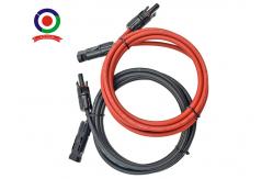 China TUV CE Certified 4mm2 6mm2 PV Portable Solar Panel Extension Cable supplier