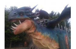 China Custom Movement Action Figure Realistic Animatronic Animals Dinosaur Character Costume supplier