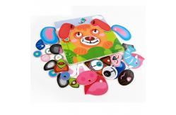 China Funny 3D Custom Photo Jigsaw Puzzle Cartoon Patterned Childrens Playing supplier