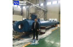 China Piston Custom Luffing Marine Hydraulic Cylinder For Offshore Piling Barge supplier