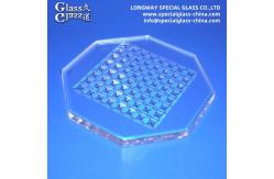 China Optical Borosilicate Glass Cob Led Lenses High Bay Light Lens supplier
