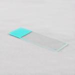 Biological Chemical Color Frosted Microscope Glass Coverslips Green for sale
