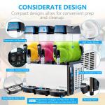 cocktails margarita granita smoothies cappucinos slush smoothie machine for sale