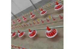 China Orange Poultry Water Drinking Nipples For Chicken Broilers Raising supplier