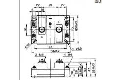 China IGBT Power Module 1DI400A-120 POWER TRANSISTOR MODULE　 FUJITSU IGBT Power Module supplier