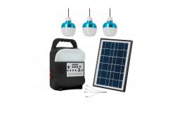 China Mini Battery IP65 Solar Home Lighting Panel System 5W DC Storage Power supplier