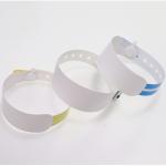 Wholesale Disposable Hospital Identification Wristbands Blank Inkjet Printed Thermo-Sensitive Patient Paper Wristbands